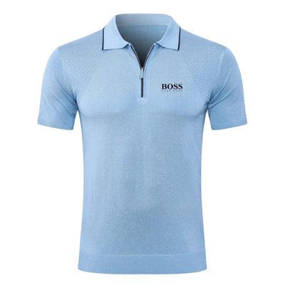 Poloshirt da lavoro con zip