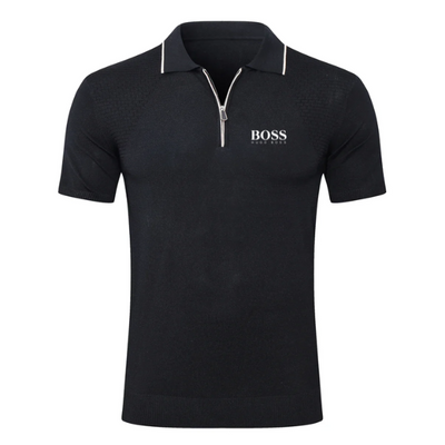 Poloshirt da lavoro con zip