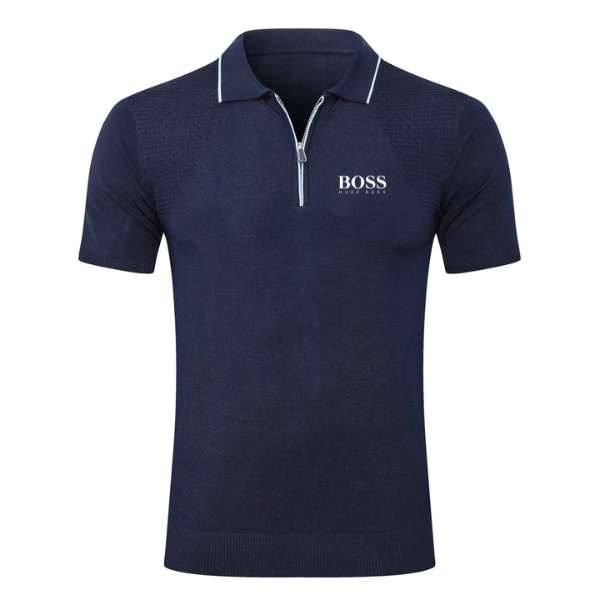 Poloshirt da lavoro con zip