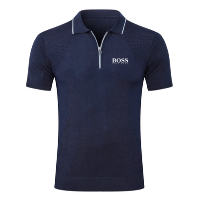 Poloshirt da lavoro con zip