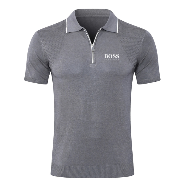 Poloshirt da lavoro con zip