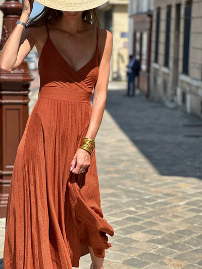 Villega™ |  Vestido Terracotta