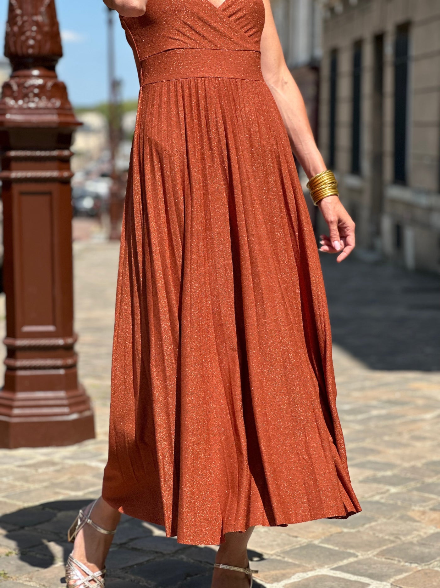 Villega™ |  Vestido Terracotta