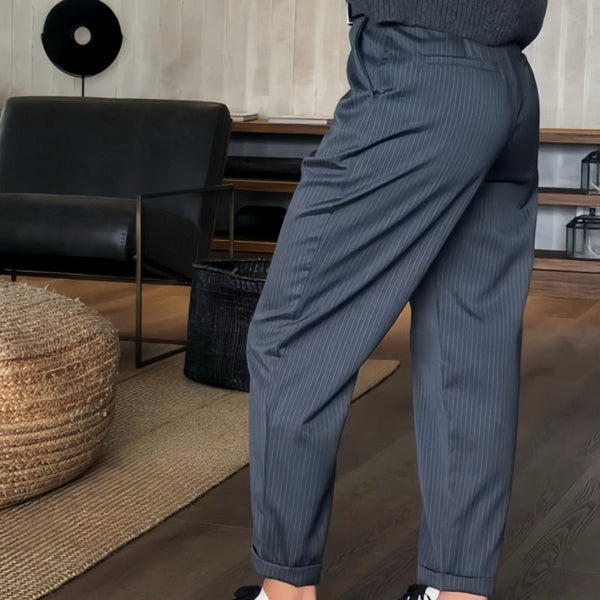 Mathilda™ Pantalones de traje a rayas